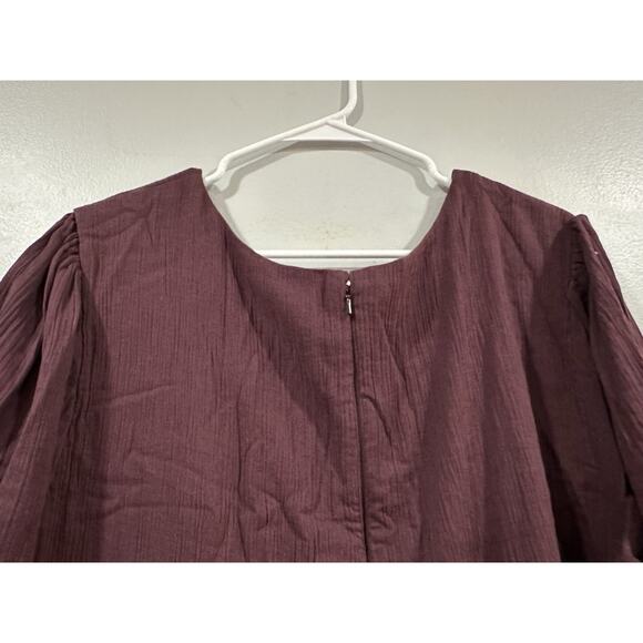 Ivy City Co Joella Maxi Dress Long Sleeve in Purple Size 2X NEW - Picture 9 of 9